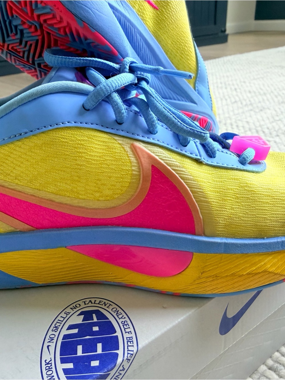 Nike - Giannis Freak 6 “Candy House” Kids Yellow, Pink & Blue Low-Top Sneakers